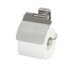 Tiger Colar Toiletrolhouder met klep RVS gepolijst 14.6x13.3x3.5cm SW106826