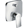 Hansgrohe Metris afdekset badkraan met zekerheidscombinatie chroom GA43901