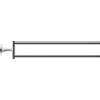 Duravit Starck T Handdoekhouder - 2 stangen - 46.5cm - draaibaar - chroom SW297095