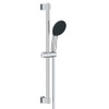 GROHE Vitalio Start 110 Glijstangset - 60cm - ronde handdouche - 2 straalsoorten - gladde doucheslang - chroom SW1028355