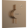 Hansgrohe Duoturn E inbouwkraan voor 1 functie brushed bronze SW918680