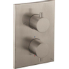 Crosswater MPRO Crossbox Douchekraan Inbouw - thermostatisch - 2 functies - exclusief inbouwdeel - RVS geborsteld SW451374