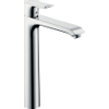 Hansgrohe Metris wastafelkraan highriser 260 met waste chroom 0450908
