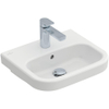 Villeroy & Boch Architectura fontein 45x38cm met kraangat met overloop wit 1025280