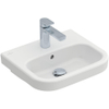 Villeroy en Boch Architectura fontein 45x38cm met kraangat met overloop wit 1025280