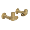 Crosswater MPRO Hoekventiel - messing geborsteld (goud) SW487409