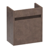 BRAUER Adore fonteinonderkast - 40x45x22cm - met 1 deur greeploos linksdraaiend Erosion SW720878