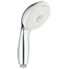 GROHE New Tempesta handdouche met 4 straalsoorten Ø10cm 9.5L/min. chroom/wit SW108105
