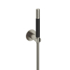 Hotbath Cobber M443 staafhanddouche met wandsteun en doucheslang 150cm nikkel geborsteld SW74236