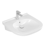 Villeroy en Boch O.novo Vita wastafel Vita met 1 kraangat met overloop 55x55cm wit 1025053