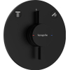 Hansgrohe Duoturn S inbouwkraan voor 2 functies mat zwart SW918585