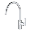 GROHE BauLoop Keukenkraan - hoog - draaibare uitloop - chroom SW225319