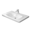 Duravit Durastyle wastafel 80x48cm 1 kraangat met overloop wit SW54145