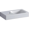 Geberit Icon fontein 53x31x13.5cm 1 wasbak 1 kraangat Links zonder overloopgat Keramiek Wit glans SW422290
