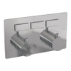 BRAUER Chrome Edition - 3 functies - inbouwthermostaat - drukknoppen - in/afbouwdelen - chroom SW925534