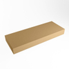Mondiaz TOP 41 Vrijhangend Topblad - 110x41x12cm - geschikt voor waskom - Solid surface - Oro SW1023709