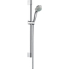 Hansgrohe Crometta 85 Unica glijstangset inclusief Crometta 85 handdouche 1 jet 65cm chroom 0605412