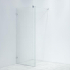 Saniclass Bellini Inloopdouche - scharnierbevestiging - 80x200cm - 8mm veiligheidsglas - anti kalk - chroom SW208807