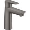 Hansgrohe Talis E wastafelkraan 110 met waste brushed black chroom SW358789