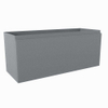 Mondiaz FLOTT wastafelonderkast - 120x45x50cm - 2 lades - uitsparing rechts - softclose - Plata SW1015266