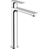 Hansgrohe Rebris E 1-gats highriser wastafelkraan 240 coolstart m. waste chroom SW796363