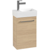 Villeroy & Boch Avento wastafelonderbouwkast 1 deur 34x51.4x20.2cm rechts nordic oak SW448413