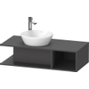 Duravit D-Neo wastafelonderkast 100x26x48cm Grafiet Mat SW641201