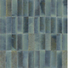 SAMPLE Ragno Gleeze Wandtegel 5x15cm 10mm Turchese SW914168