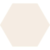 SAMPLE Cifre Cerámica Hexagon Timeless Vloer- en Wandtegel Ivory Mat Vintage Mat Ivoor SW736049