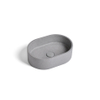 Ideavit Rock Waskom 40x28x12cm Beton ovaal Grey SW568394