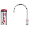 Quooker NL Nordic round kokendwaterkraan opbouw uitloop draaibaar met Combi reservoir Chroom SW3970