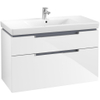 Villeroy & Boch Subway 2.0 wastafelonderkast 98.7x59x44.9cm Wit 1025040