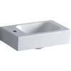 Geberit Icon fontein 38x28x13.5cm 1 wasbak 1 kraangat Links zonder overloopgat Keramiek Wit glans SW89976