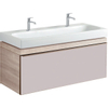 Geberit Citterio onderbouwkast 118.4x55.4x50.4cm met 1 lade beige/taupe SW297157