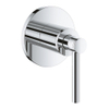 Grohe Atrio Inbouwthermostaat - 1 knop - stopkraan - chroom SW225245