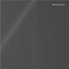 Geberit type 40 urinioir bedieningsplaat - batterij - vierkant - zwart SW1237215