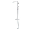 GROHE Euphoria Regendoucheset Opbouw - hoofddouche 31cm - massage handdouche rond - chroom SW536417