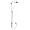 GROHE Rainshower Modern Regendoucheset Opbouw - hoofddouche 21cm - handdouche staaf - glijstang 113cm - chroom 0430171