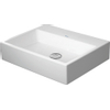 Duravit Vero Air (meubel) wastafel zonder kraangat zonder overloop 60x47cm met WonderGliss wit SW156977