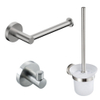 FugaFlow Eccelente Acces Toiletset 3-delig Geborsteld RVS PVD SW1123852