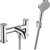 Hansgrohe Vernis badkraan 2-gats badrand met docuheset chroom SW651531