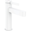 Hansgrohe Finoris wastafelkraan coolstart 110 pop-up plug mat wit SW651457
