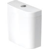 Duravit HappyD 2 duoblokreservoir + binnenwerk met onderaansluiting links 4.5/3L dualflush met wondergliss wit SW54363