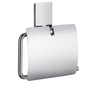Smedbo Pool Toiletrolhouder - met klep - chroom SW13344