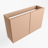 Mondiaz FOWY fonteinonderkast - 80x22x50cm - 2 deuren - push to open - softclose - Rosee SW1016873