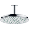 Hansgrohe Raindance Classic Air hoofddouche 27cm inclusief plafondaansluiting chroom 0453804