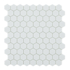 SAMPLE By Goof mozaiek hexagon white Wandtegel Mozaiek Mat Wit SW735629