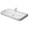 Duravit HappyD 2 meubelwastafel geslepen met overloop met 1 kraangat 100x50.5cm wit SW54333