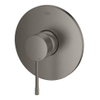 Grohe Essence New Douchekraan inbouw - 1 knop - brushed hard graphite 24057AL1 SW296716