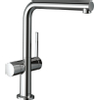 Hansgrohe Talis M51 1-gats keukenkraan 270 1jet m. stopkraan voor vaatwasser chroom SW541888